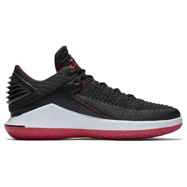 Air Jordan 32 Low Banned Bred Black University Red