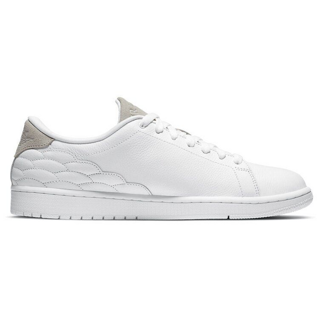 Air Jordan 1 Centre Court White on White