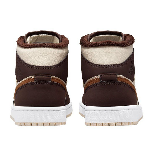Air Jordan 1 Mid Se Cream Dark Chocolate
