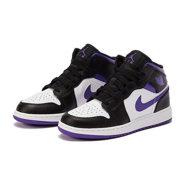 Air Jordan 1 Black Hyper Royal GS