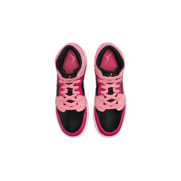 Air Jordan 1 Mid Coral Chalk GS