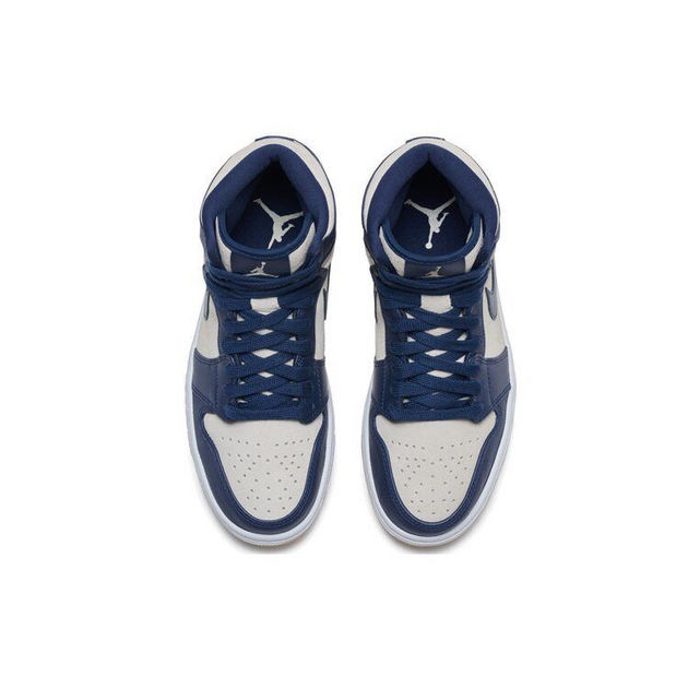 Air Jordan 1 Retro Premium Midnight Navy Light Cream
