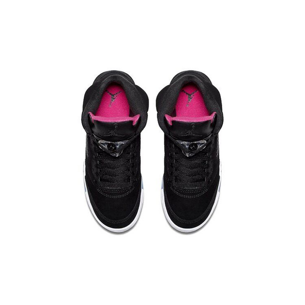 Air Jordan 5 Retro Black Deadly Pink GS