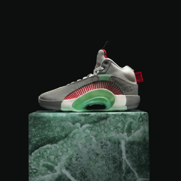 CLOT x Air Jordan 35 SP Jade Warrior