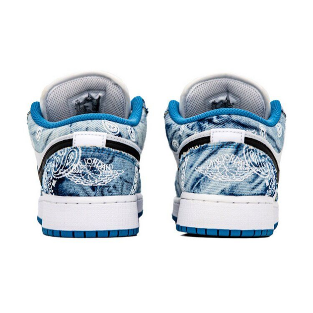 Air Jordan 1 Low Washed Denim GS