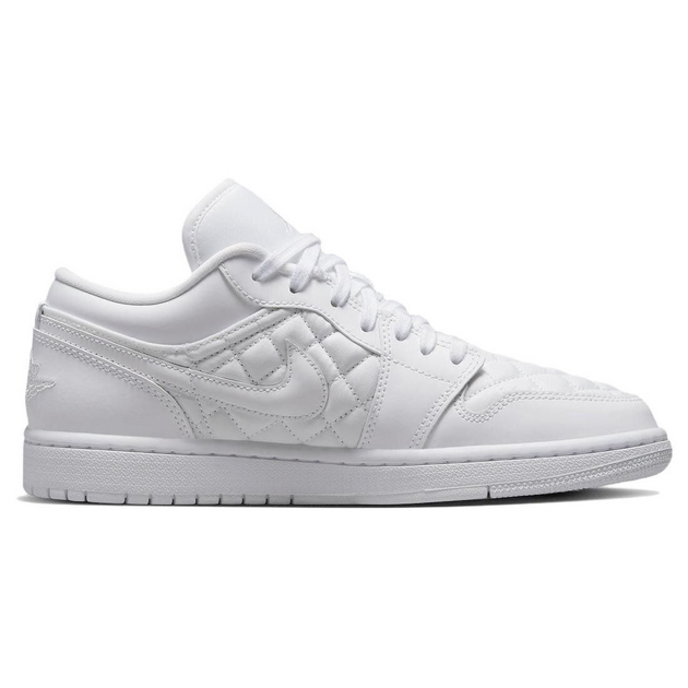 Air Jordan 1 Low Quilted TRiple White