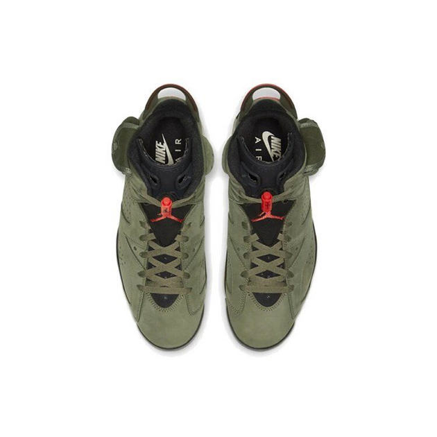 Travis Scott x Air Jordan 6 medium Olive ts