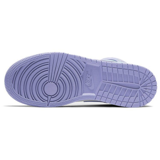 Air Jordan 1 Mid Purple Glacier Blue GS