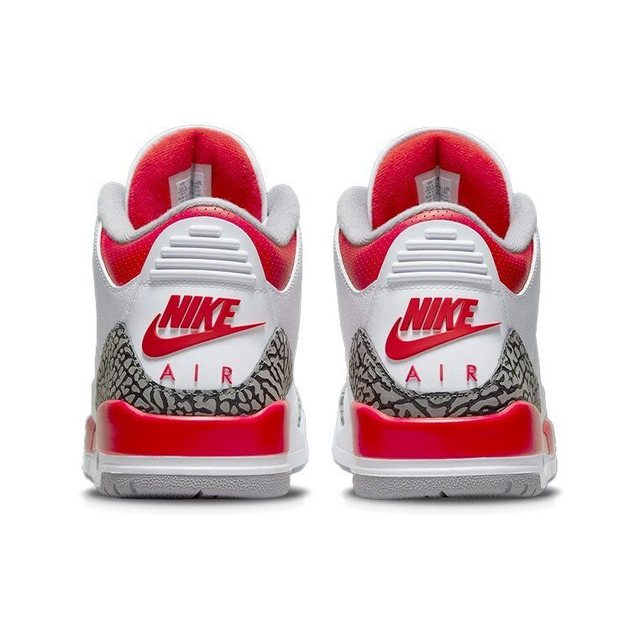 Air Jordan 3 Retro fire Red 2022