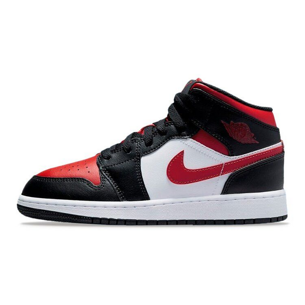 Air Jordan 1 Mid Alternate Bred Toe GS