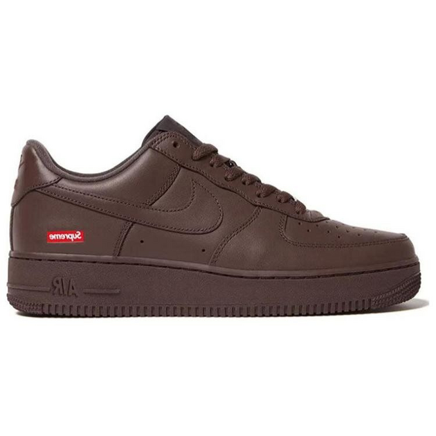 Supreme x Nike Air Force 1 Baroque Brown