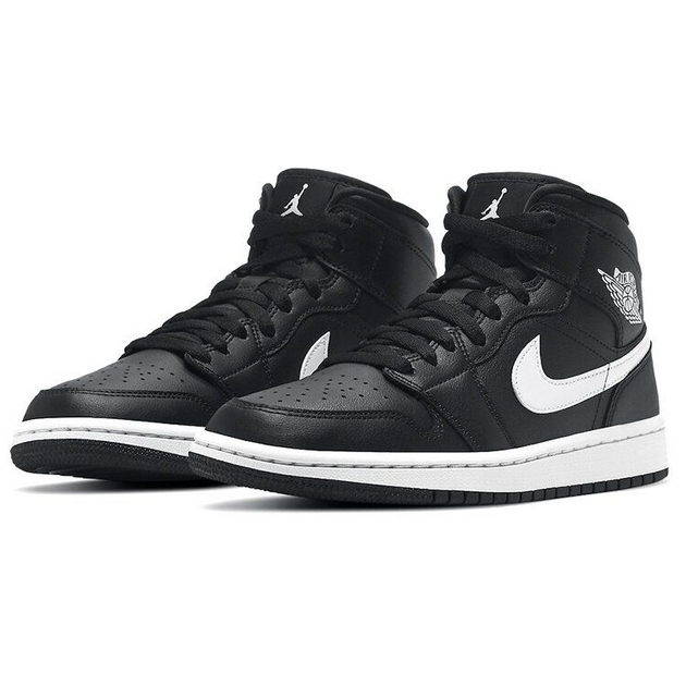 Air Jordan 1 Mid BlackWhite