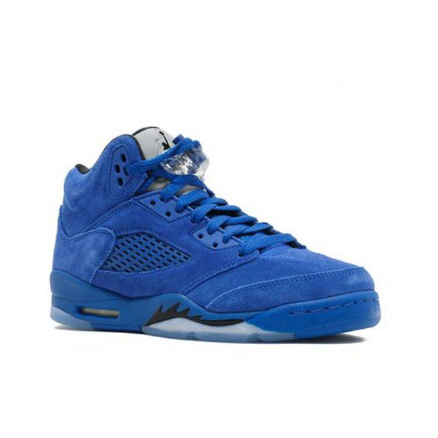 Air Jordan 5 Retro Blue Suede GS