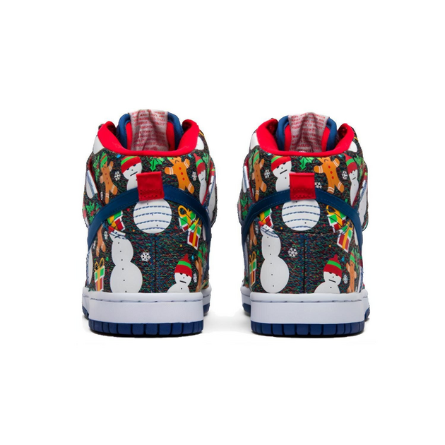 Concepts x Nike Dunk SB Ugly Christmas Sweater GS 2017