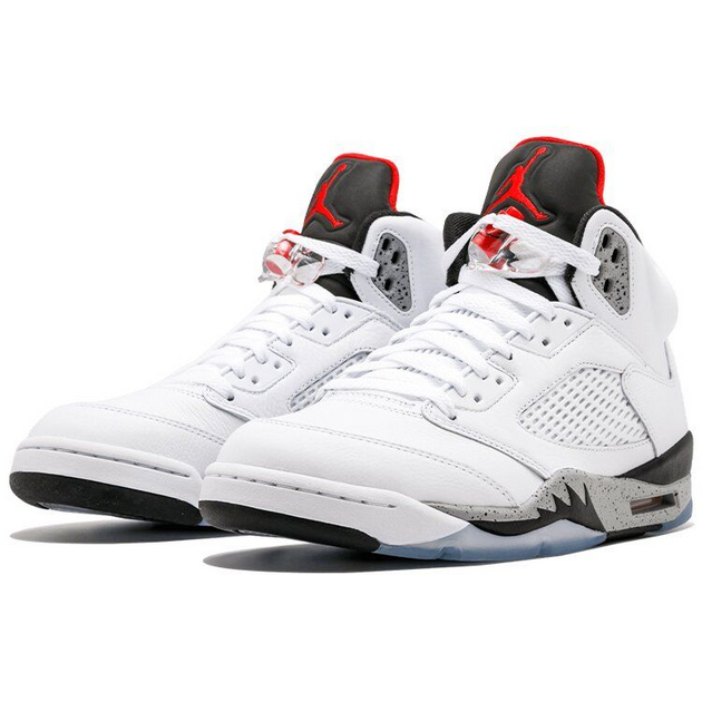 Air Jordan 5 Retro White Cement