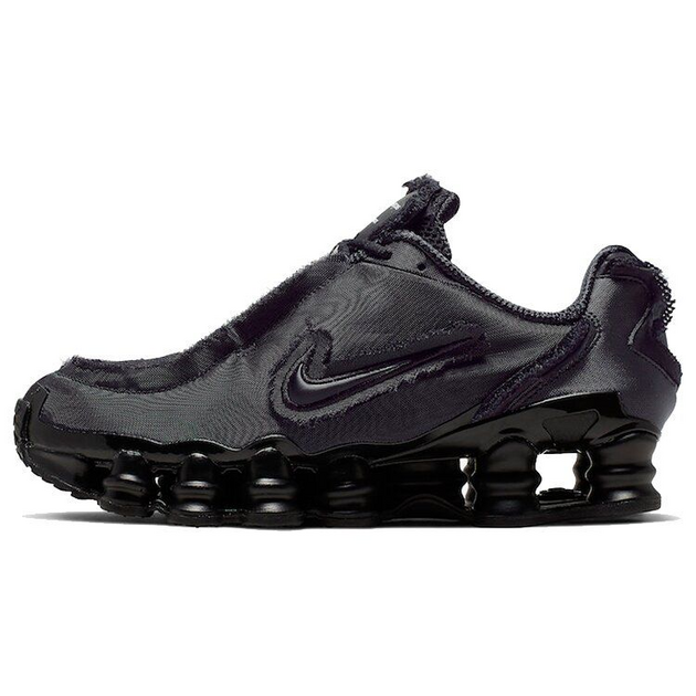 CDG x Nike Shox TL TRiple Black