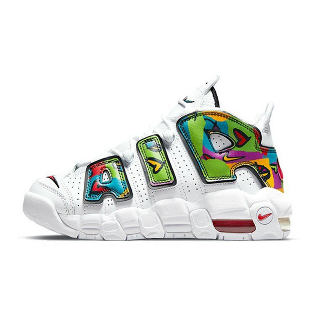 Nike Air More Uptempo Peace Love Swoosh GS