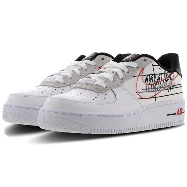 Nike Air Force 1 Script Swoosh Logo