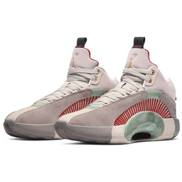 CLOT x Air Jordan 35 SP Jade Warrior