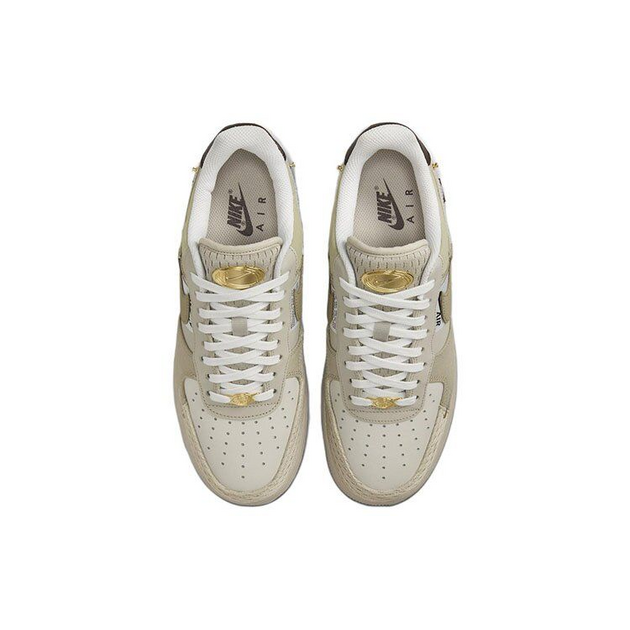 Nike Air Force 1 Low tan bling