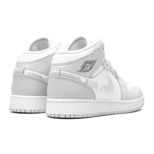 Air Jordan 1 Mid Grey Camo Dior GS