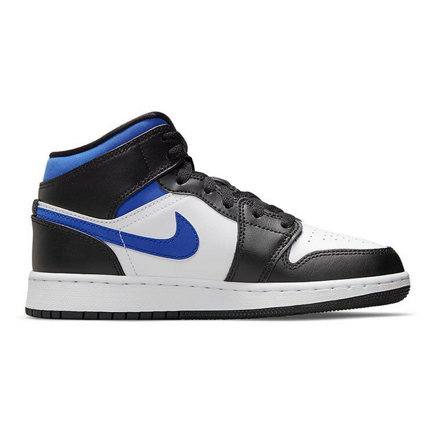 Air Jordan 1 Mid White Royal GS