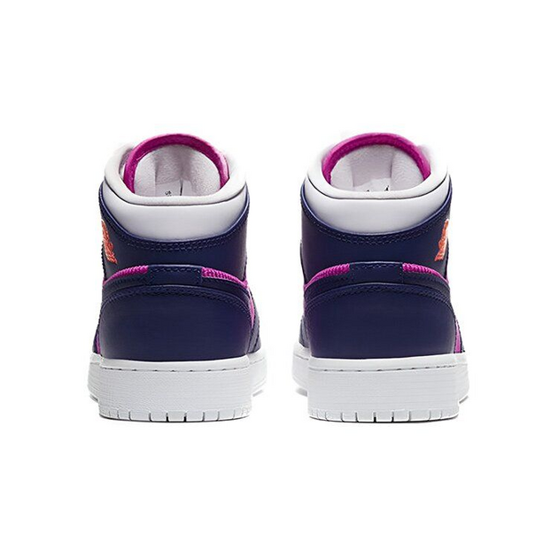 Air Jordan 1 Mid Fire Pink GS