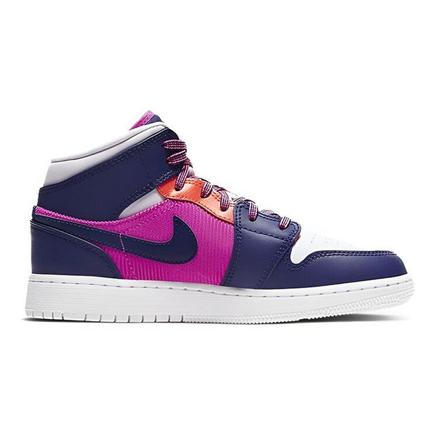 Air Jordan 1 Mid Fire Pink GS
