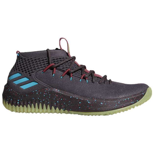 Adidas D Lillard 4 Black Glow 4
