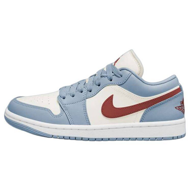Air Jordan 1 Low Blue Grey Dune Red