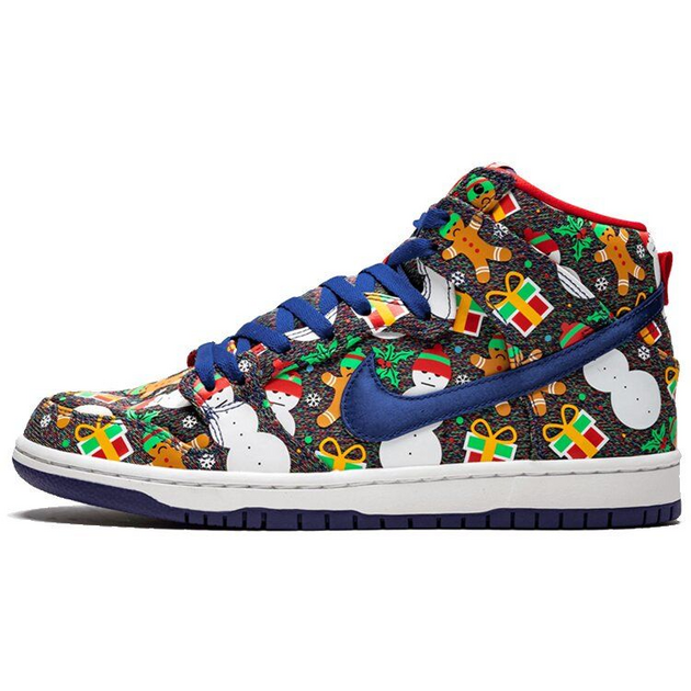 Concepts x Nike Dunk SB Ugly Christmas Sweater GS 2017