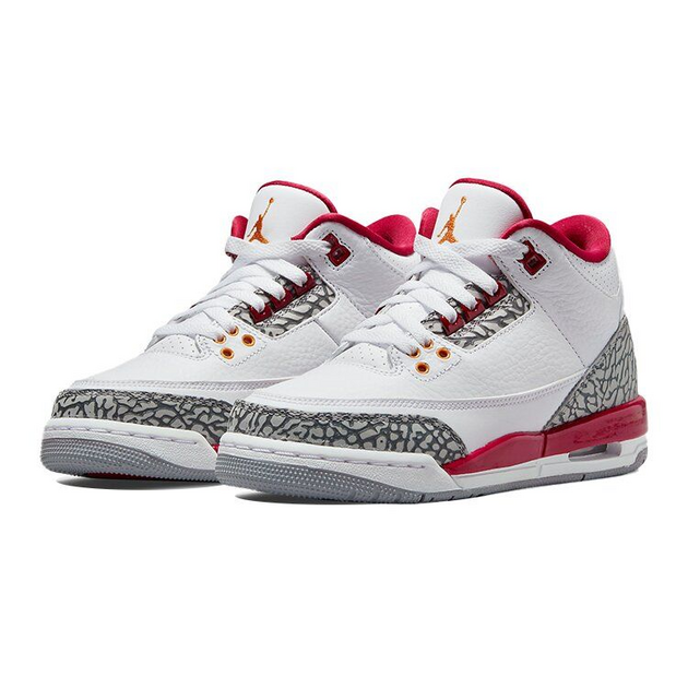 Air Jordan 3 Retro Cardinal Red GS
