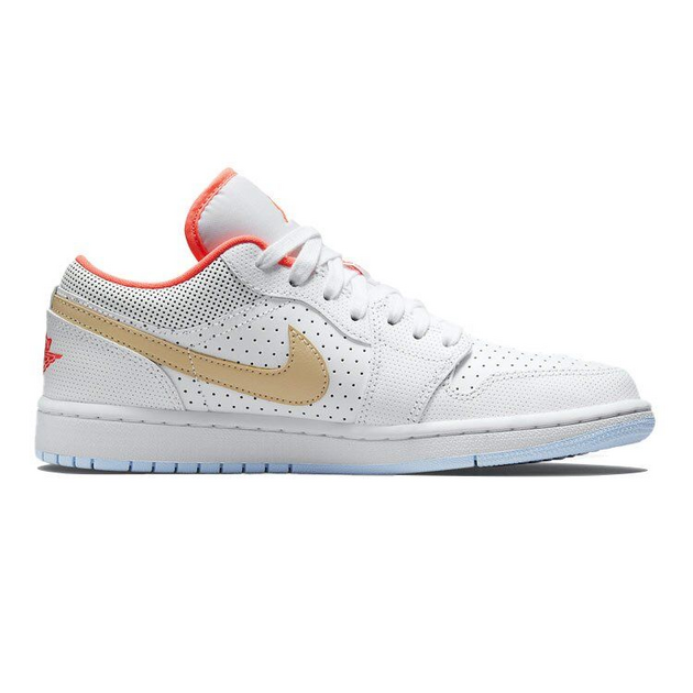 Air Jordan 1 Low Se White Sesame
