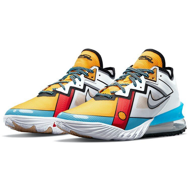 Nike LeBron 18 Low EP Cartoon Art
