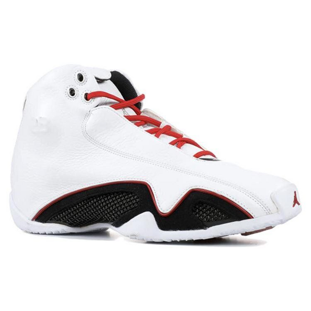 Air Jordan 21 White Varsity Red Metallic Silver 2006