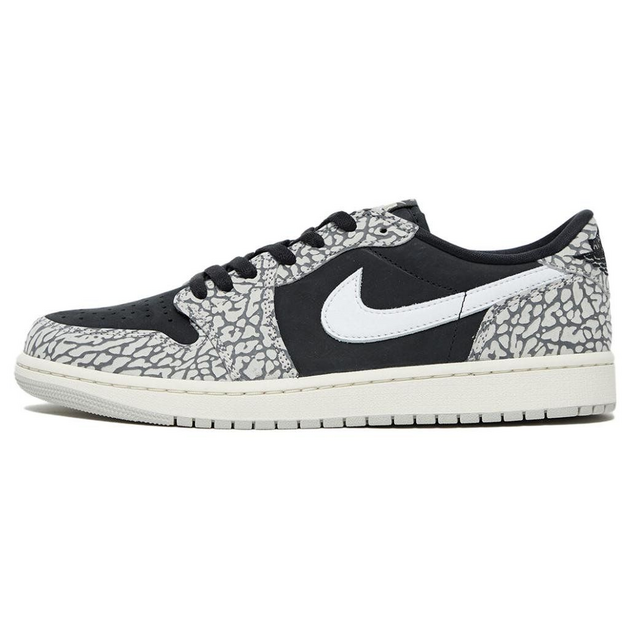 Air Jordan 1 Low OG Black Elephant