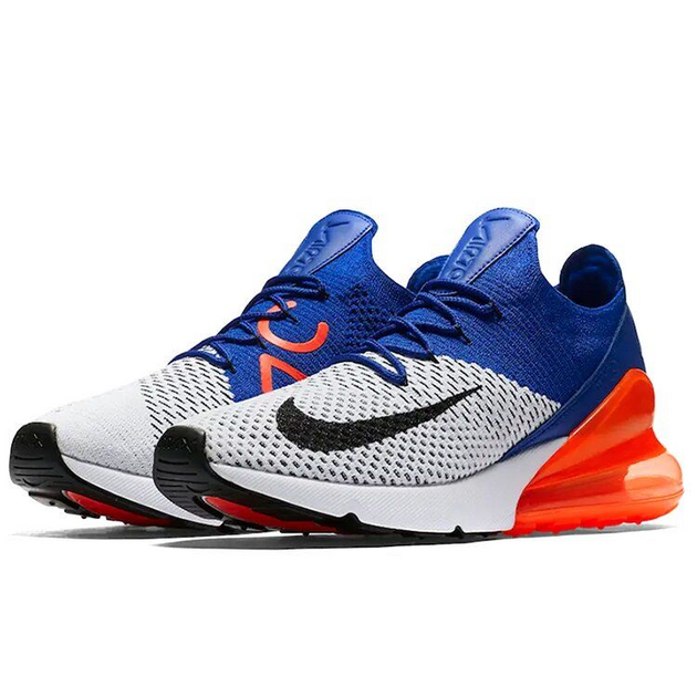 Nike Air Max 270 Flyknit Blue Crimson
