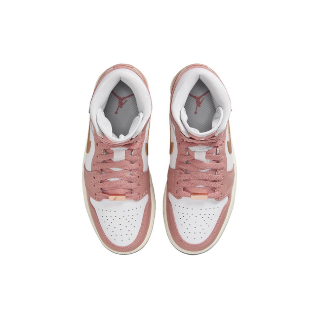 Air Jordan 1 Mid Se Red Stardust