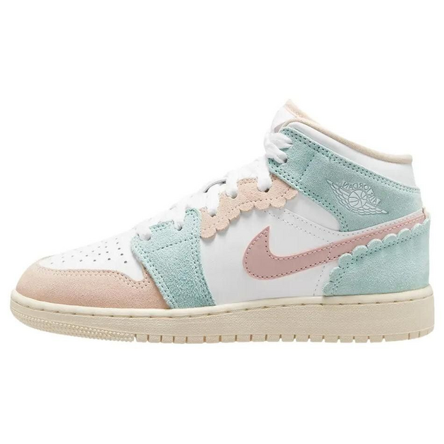 Air Jordan 1 Mid Se Pink Oxford