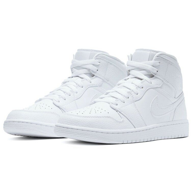Air Jordan 1 Mid TRiple White