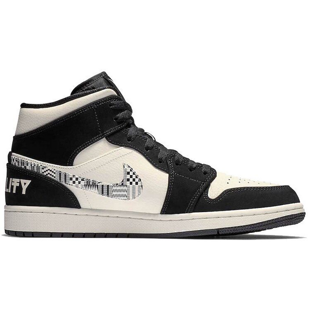 Air Jordan 1 Mid BHM Equality 2019
