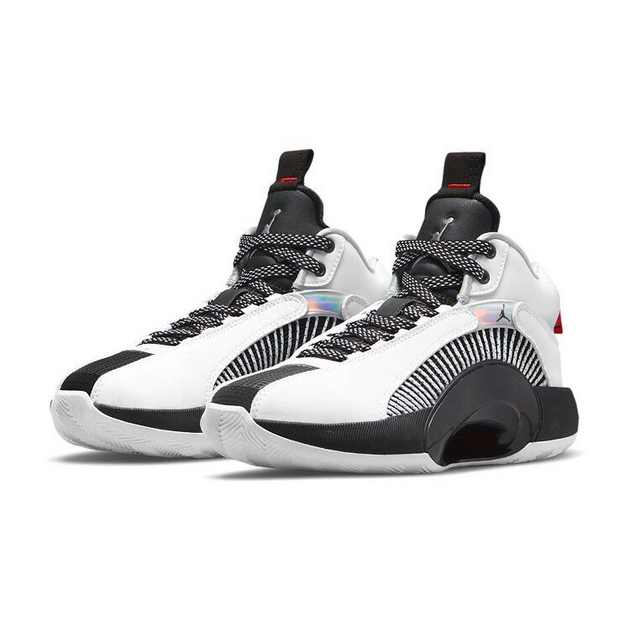 GS Air Jordan 35 White Black