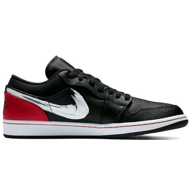 Air Jordan 1 Low Brushstroke Swoosh