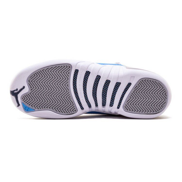 Air Jordan 12 Retro Grey University Blue GS
