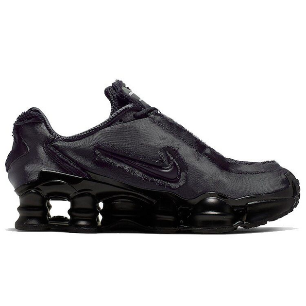 CDG x Nike Shox TL TRiple Black