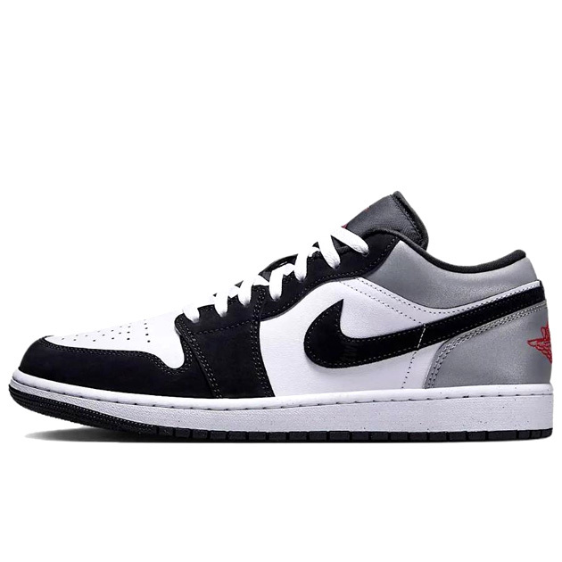 Air Jordan 1 SE White Fire Red Black Matte Silver