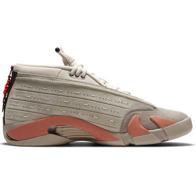 CLOT x Air Jordan 14 Low Sp Terracotta