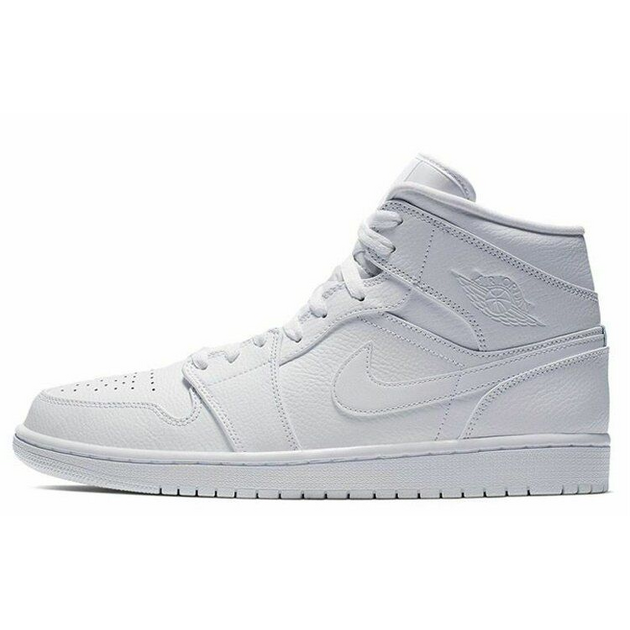 Air Jordan 1 Mid White 2019