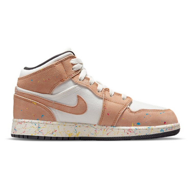 Air Jordan 1 Mid Se Splatter GS