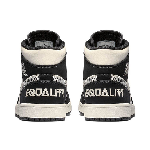 Air Jordan 1 Mid BHM Equality 2019